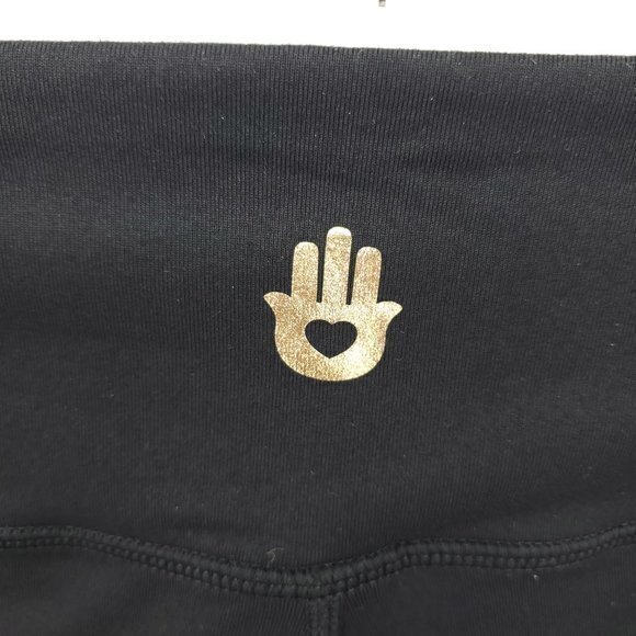 Spiritual Gangster Collegiate Logo Practice Performance Spellout Leggings S - Picture 10 of 16